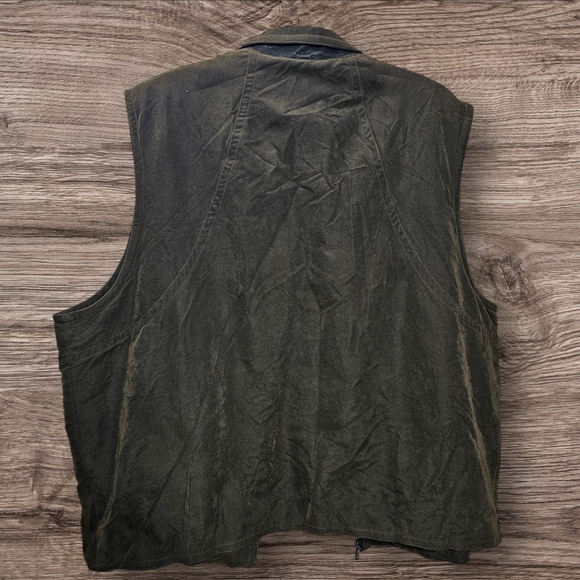 Vertical by Robert Comstock Men's Full Zip Vest Sz XL Thinsulate Insulation - Picture 6 of 7